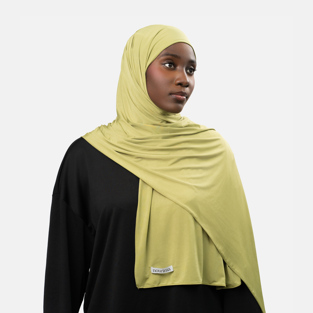 Hijab en Jersey Liquide