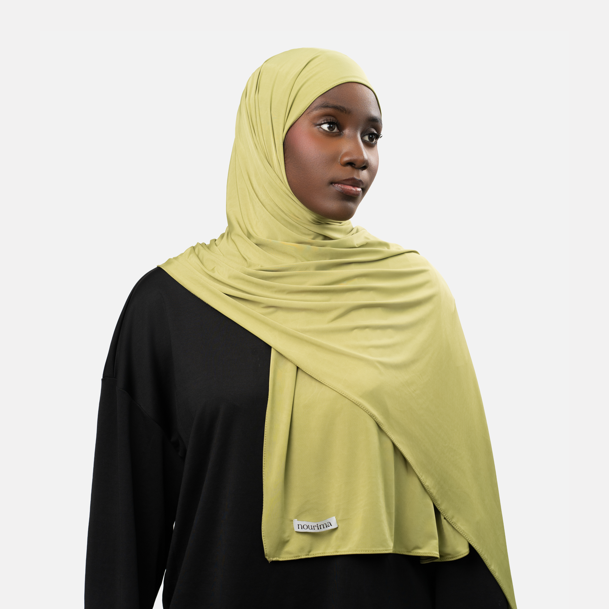 Hijab en Jersey Liquide